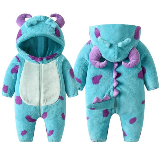 Disfraz CozyBeast para Bebé – Traje de Dinosaurio con Capucha